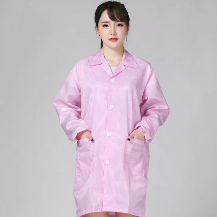Hot Sale Cleanroom ESD Gown Smock